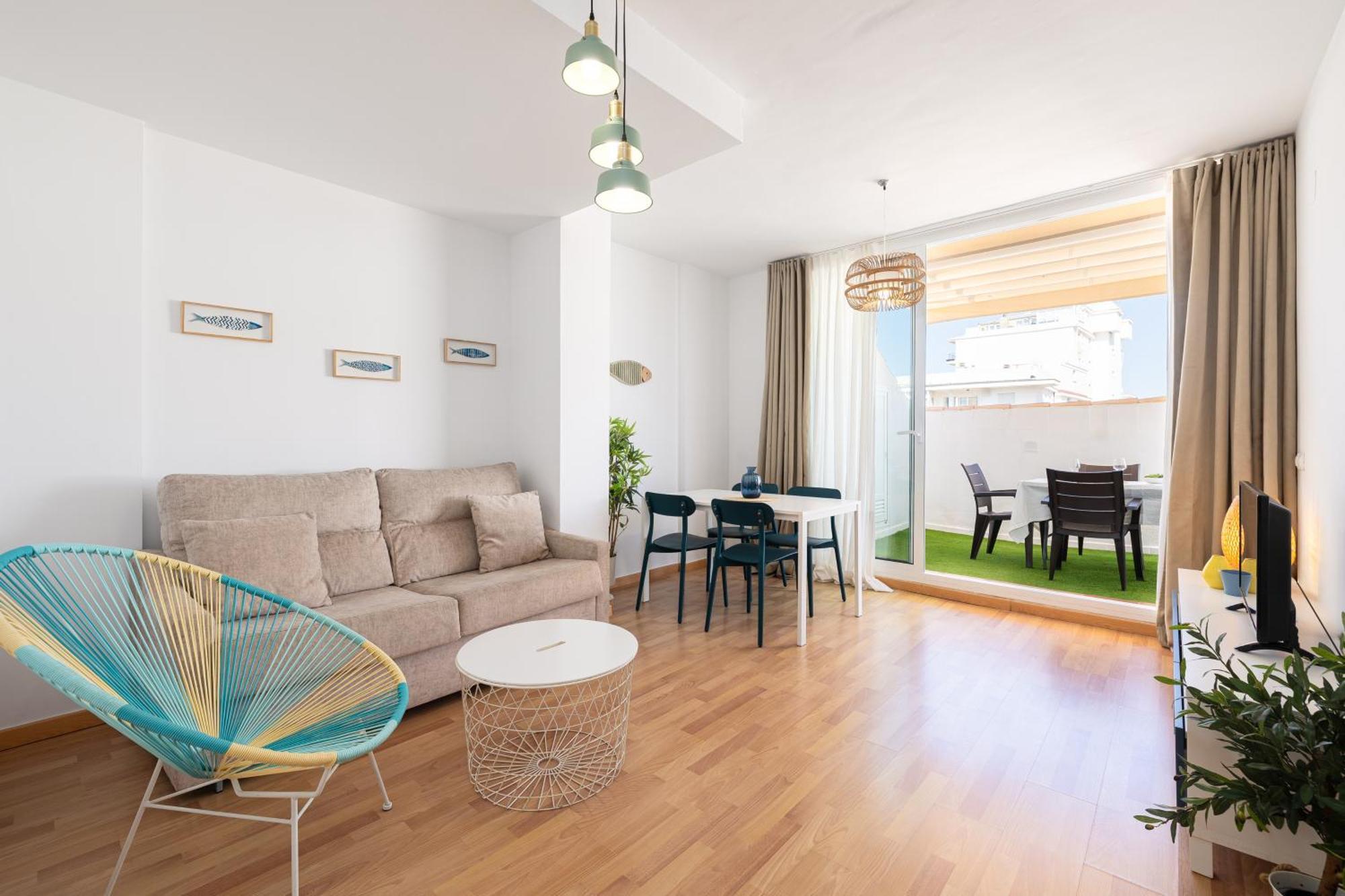Apartament Avanti Alcantara Sol, Junto A La Playa Con Parking Gratis